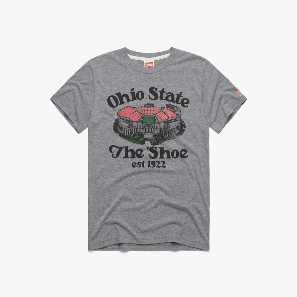 Homage Men’s gray Ohio state t shirt large l